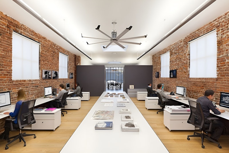 Abanicos de techo para hoteles, comercios y oficinas